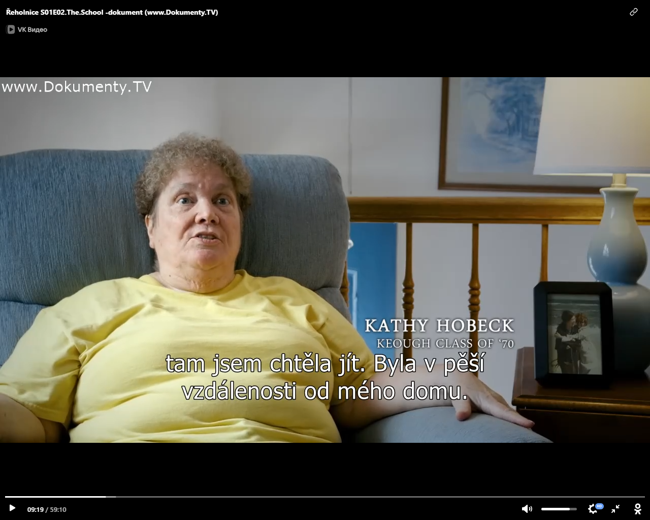 Kathy Hobeck-ová - bývalá študentka